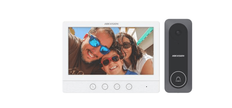 Kit Video Portero HD 4 Hilos Hikvision 2