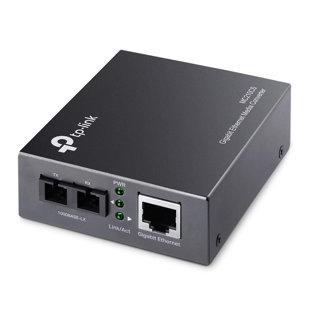Convertidor de Medios Ethernet Gigabit HASTA 15KM TPLINK4