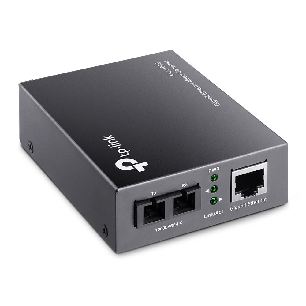 Convertidor de Medios Ethernet Gigabit HASTA 15KM TPLINK 2