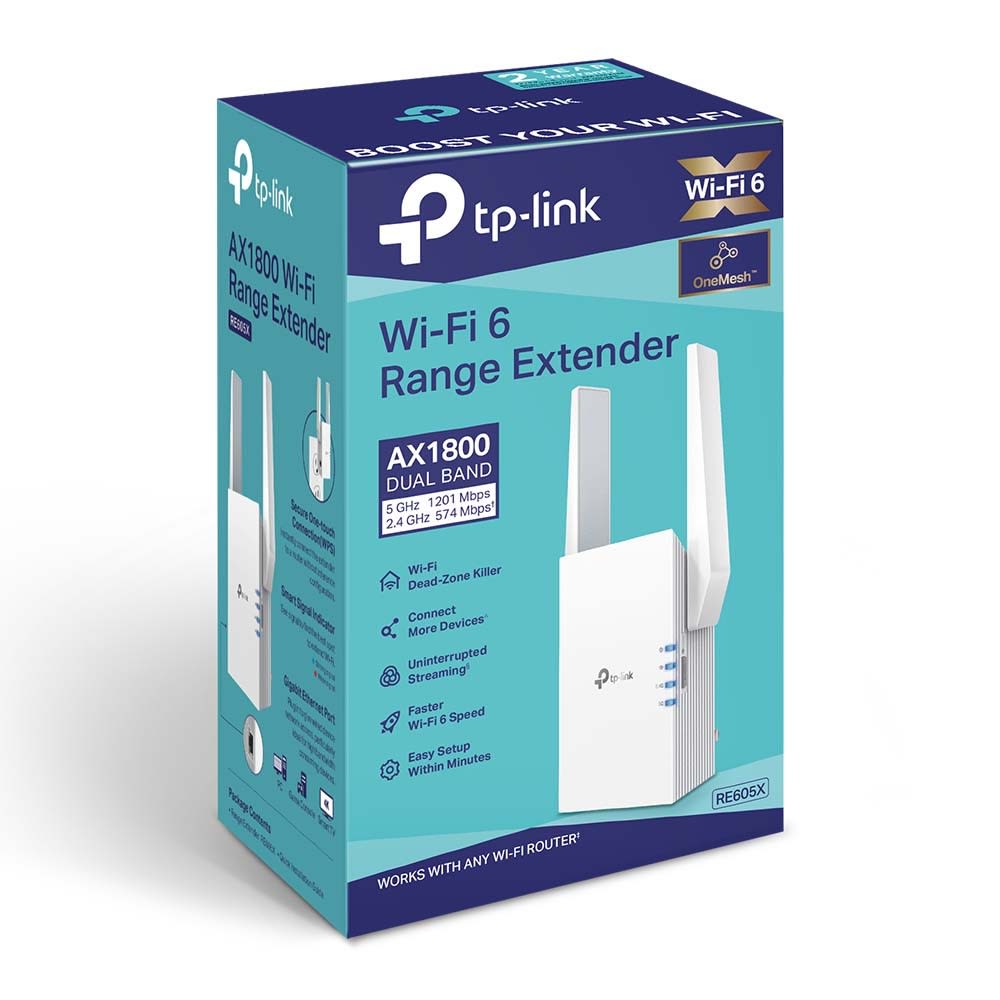 Extensor De Alcance Wi-fi Ax1800 Wi-fi 6 Tp-link3