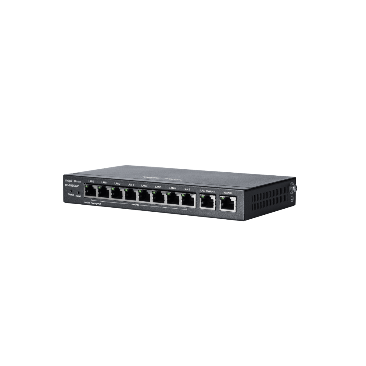Router administrado por la Nube REYEE 10 puertas 10/100/1000 Base-T 8 son PoE, 4 WAN 1