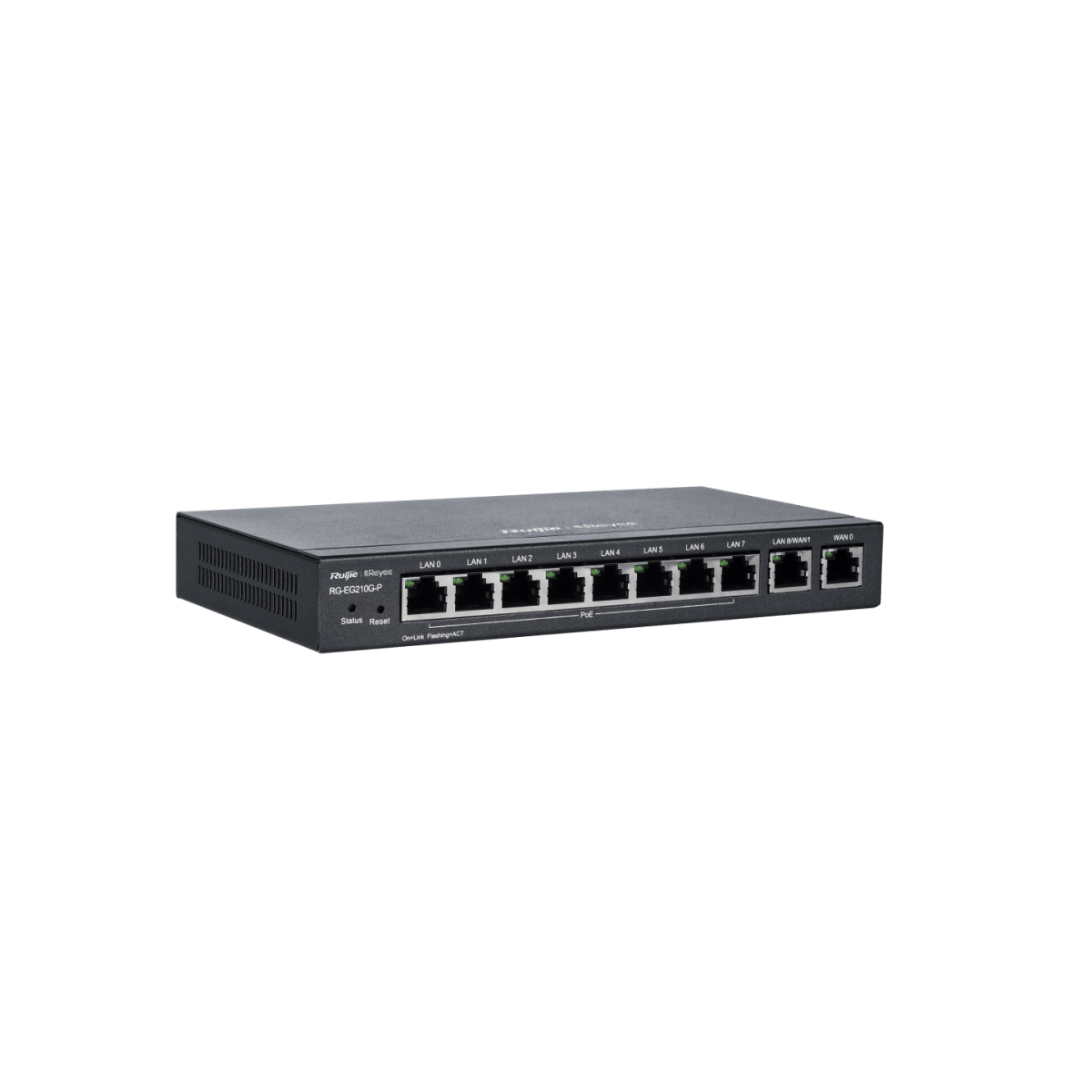 Router administrado por la Nube REYEE 10 puertas 10/100/1000 Base-T 8 son PoE, 4 WAN3