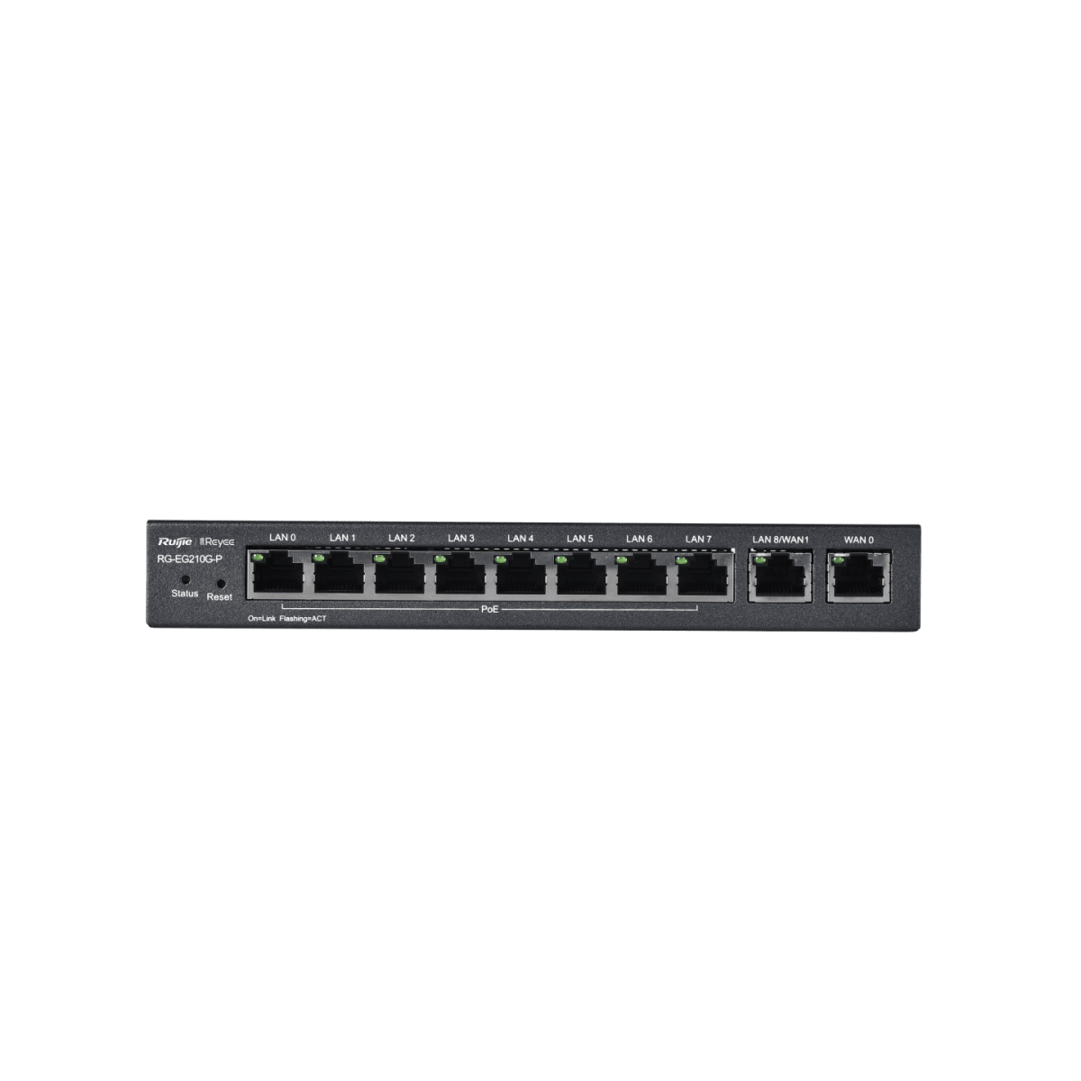 Router administrado por la Nube REYEE 10 puertas 10/100/1000 Base-T 8 son PoE, 4 WAN5