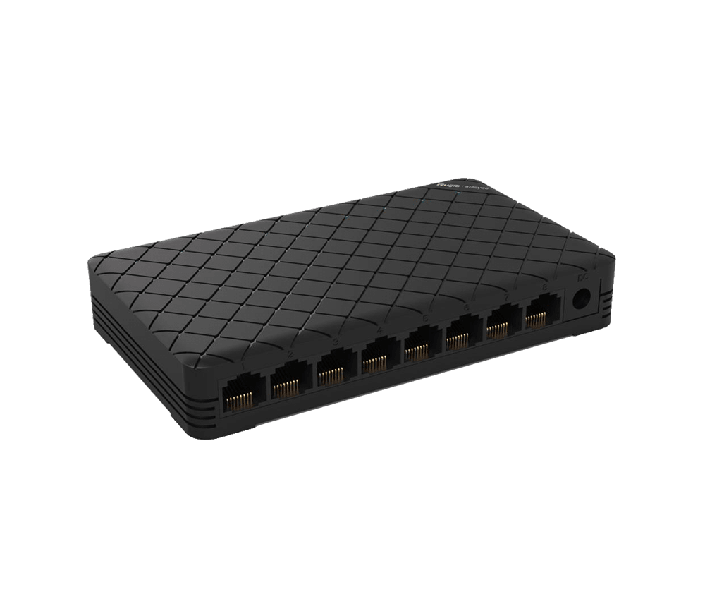SWITCH 8CH 10/100/1000MBPS GIGABIT RUIJIE REYEE 0