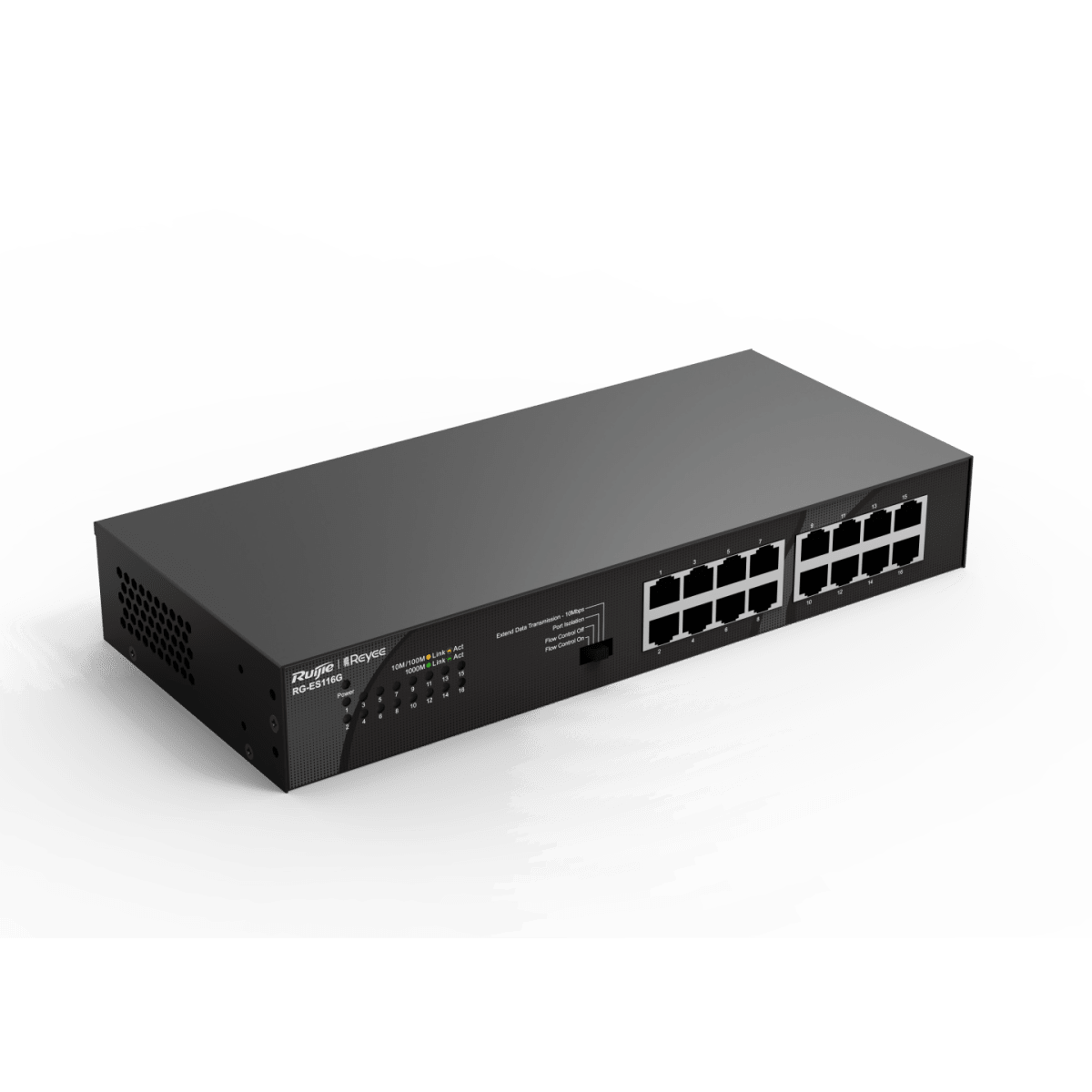 Switch no admin 16 puerto 10/100/1000Mbps RUIJIE REYEE3