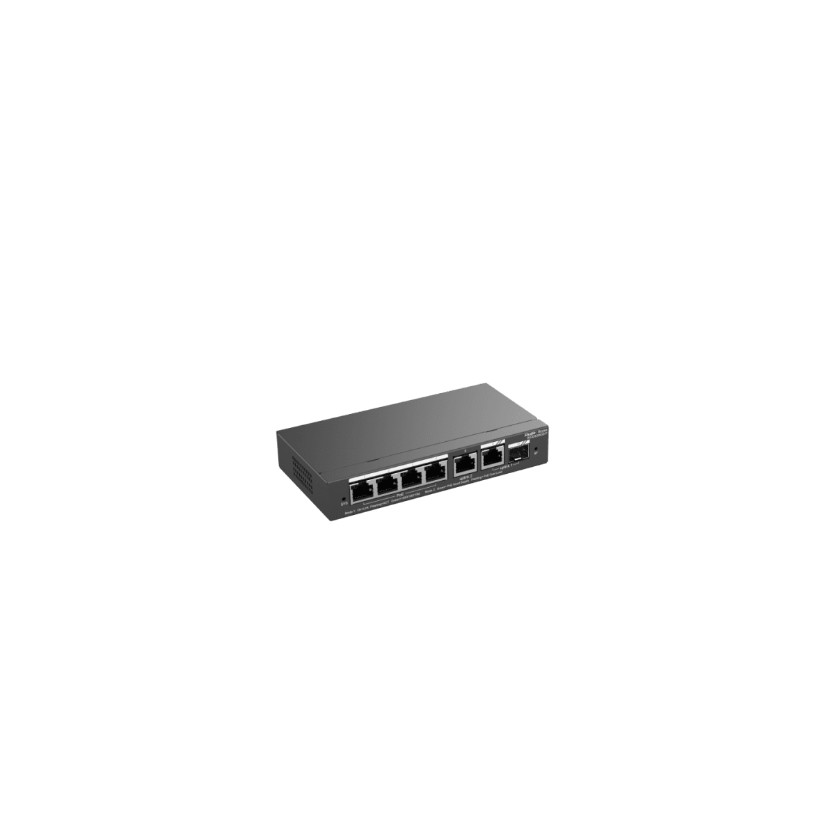 SWITCH POE REUIJIE REYEE 4CH ADM POR NUBE 54W GIGABIT4