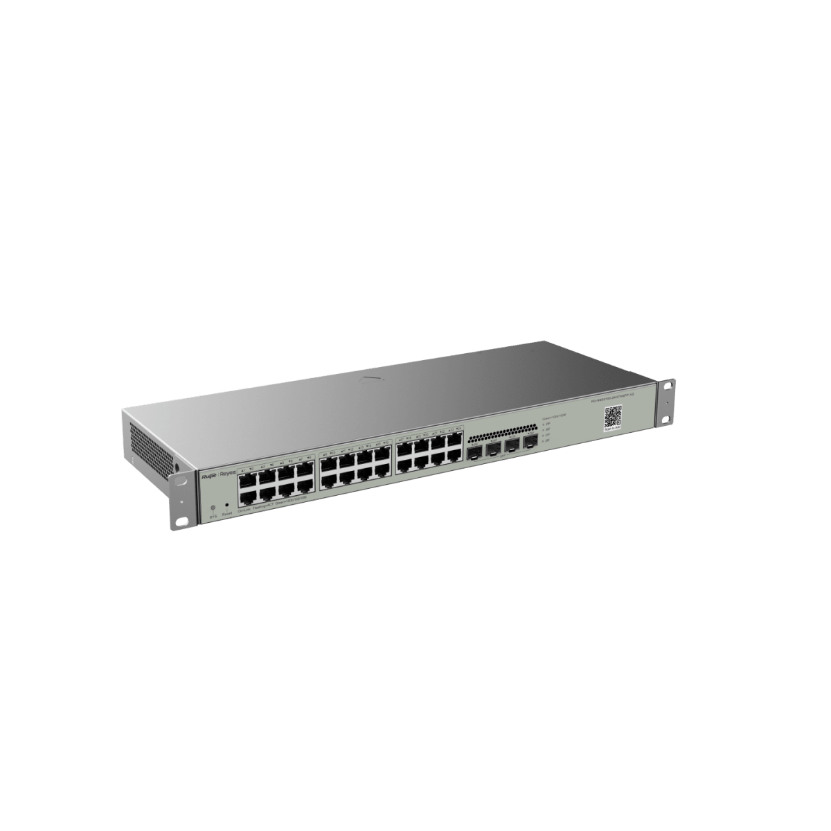 Switch REYEE administrable por cloud 24 puertos Gigabit 4 Puertos SFP3