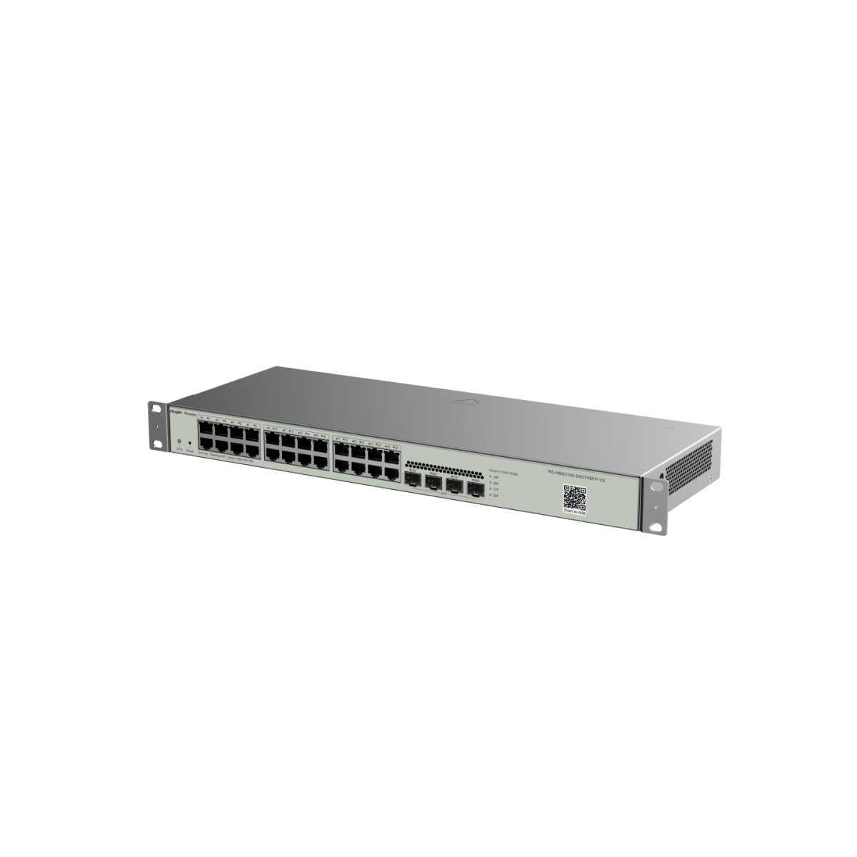 Switch REYEE administrable por cloud 24 puertos Gigabit 4 Puertos SFP 3