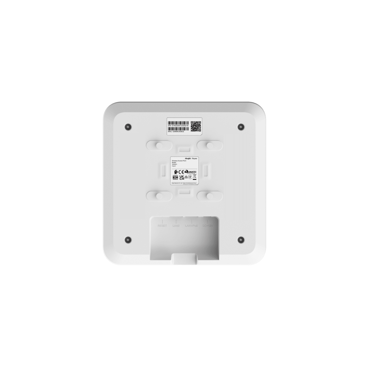 Access Point Wi-Fi 5 dual-band 2 puertos Gigabit performance de 1.267Gbps RUIJIE REYEE3