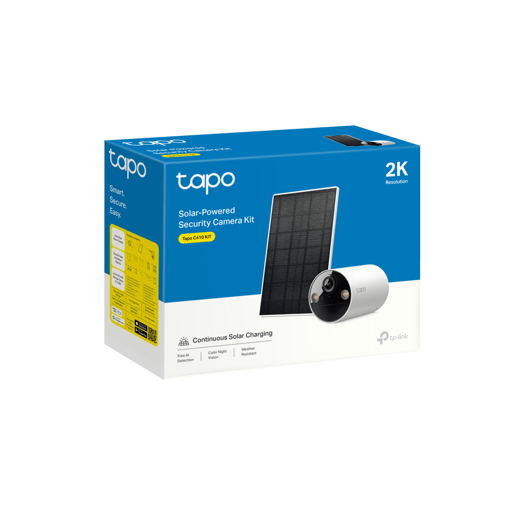 Kit de Cámara IP WiFi 3MP TPLINK CON PANEL SOLAR IP651
