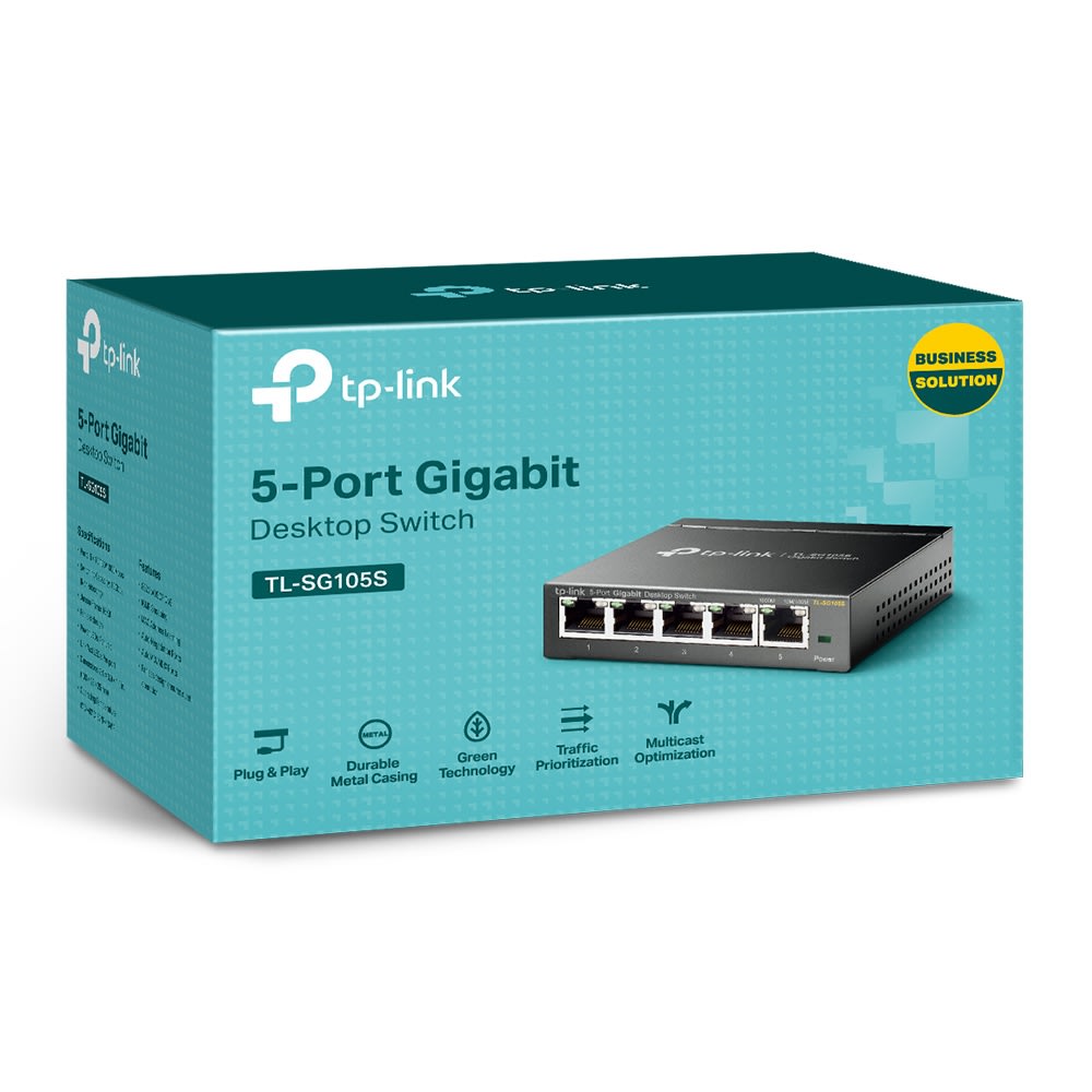 Switch 5 puertos 10/100/1000Mbps TPLINK1