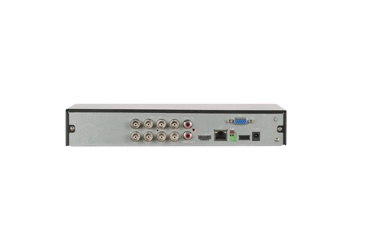 XVR Dahua 4K 8CH HDCVI +4IP 1HDD IVS 1U WIZSENSE3