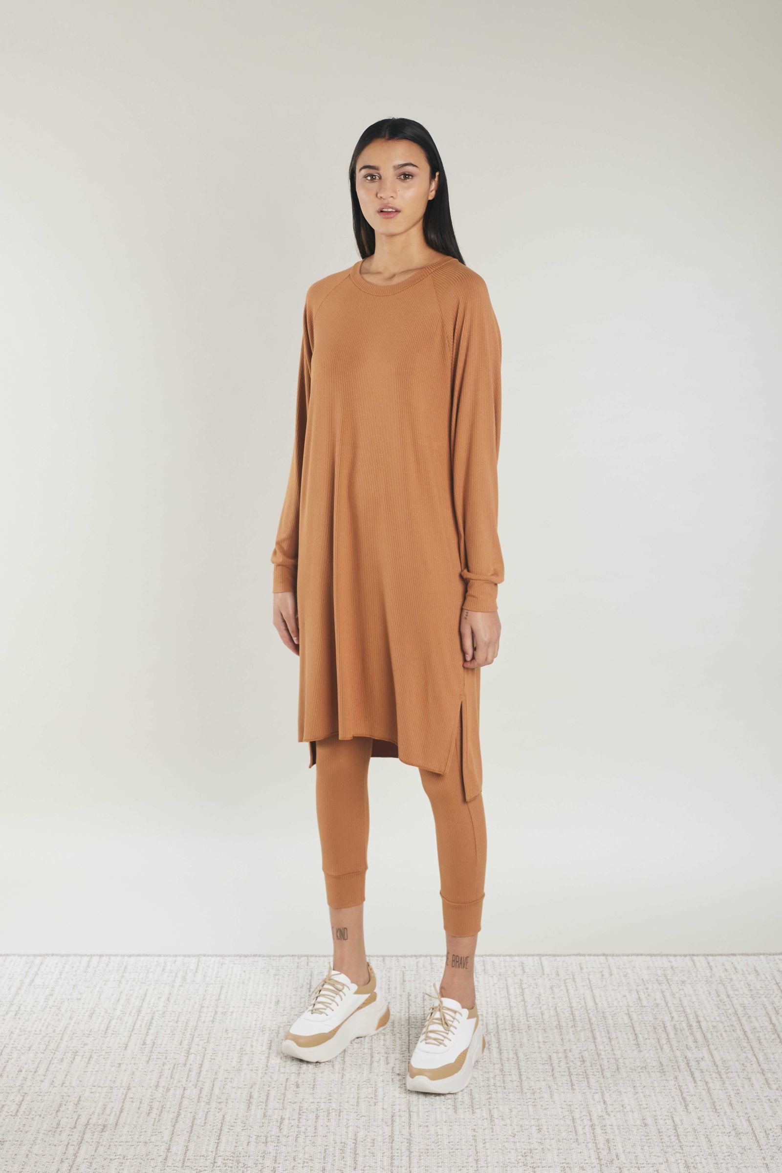 RIB LEGGING - YAM RIB LEGGING - YAM