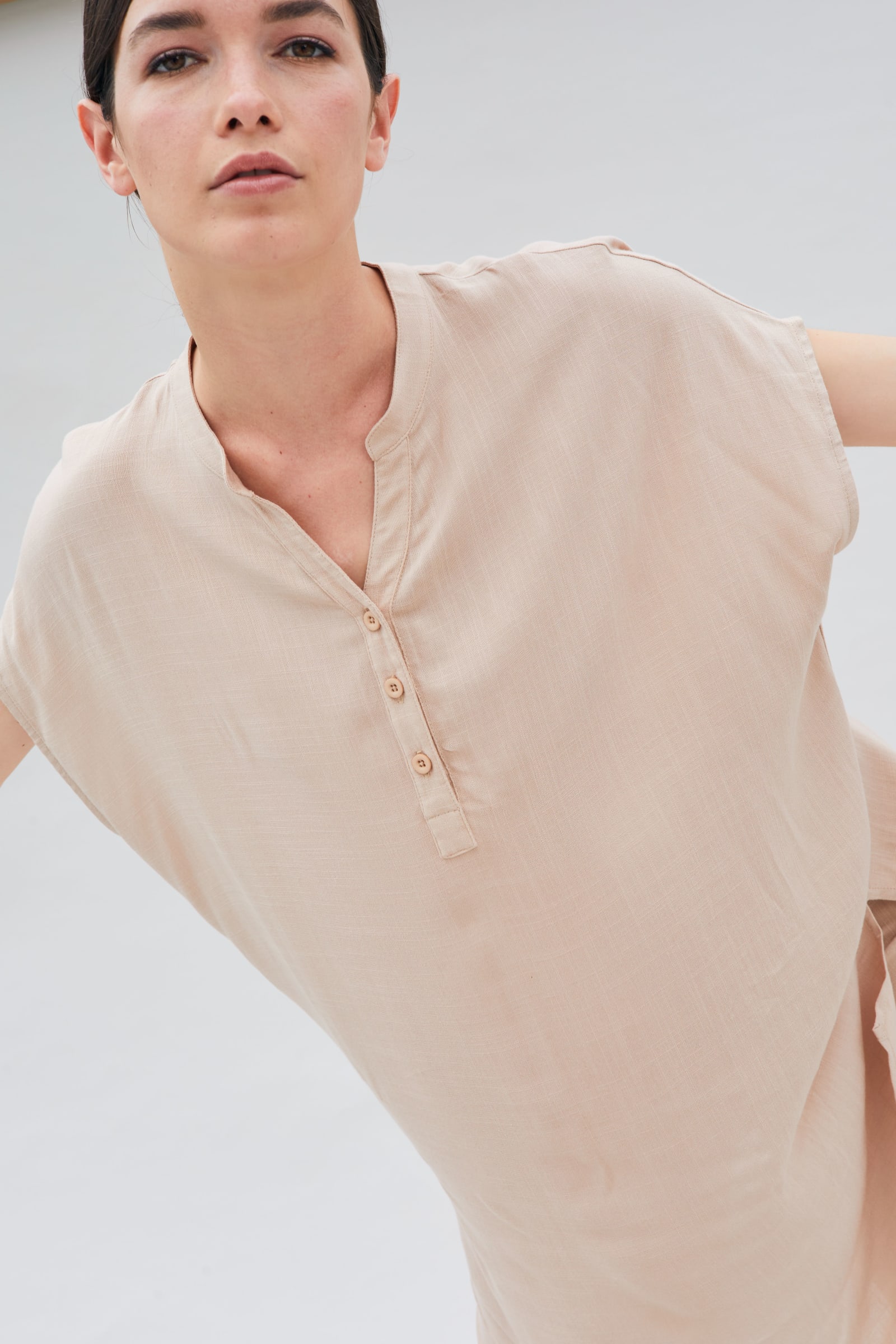 LIGHT BLOUSE - BEIGE LIGHT BLOUSE - BEIGE