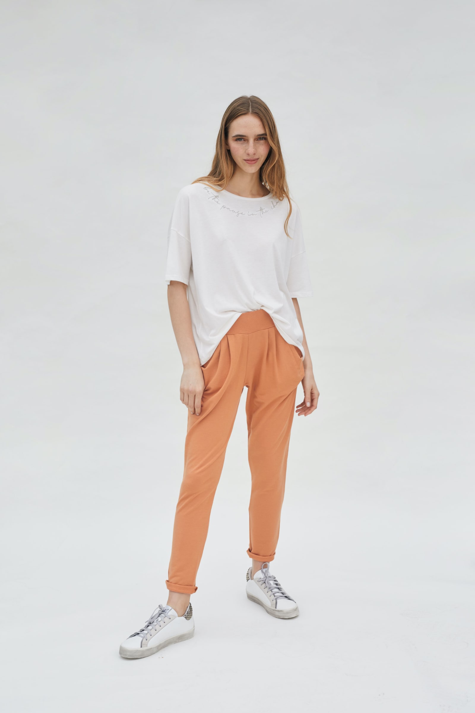 TERRY JOGGER - SAND STONE TERRY JOGGER - SAND STONE