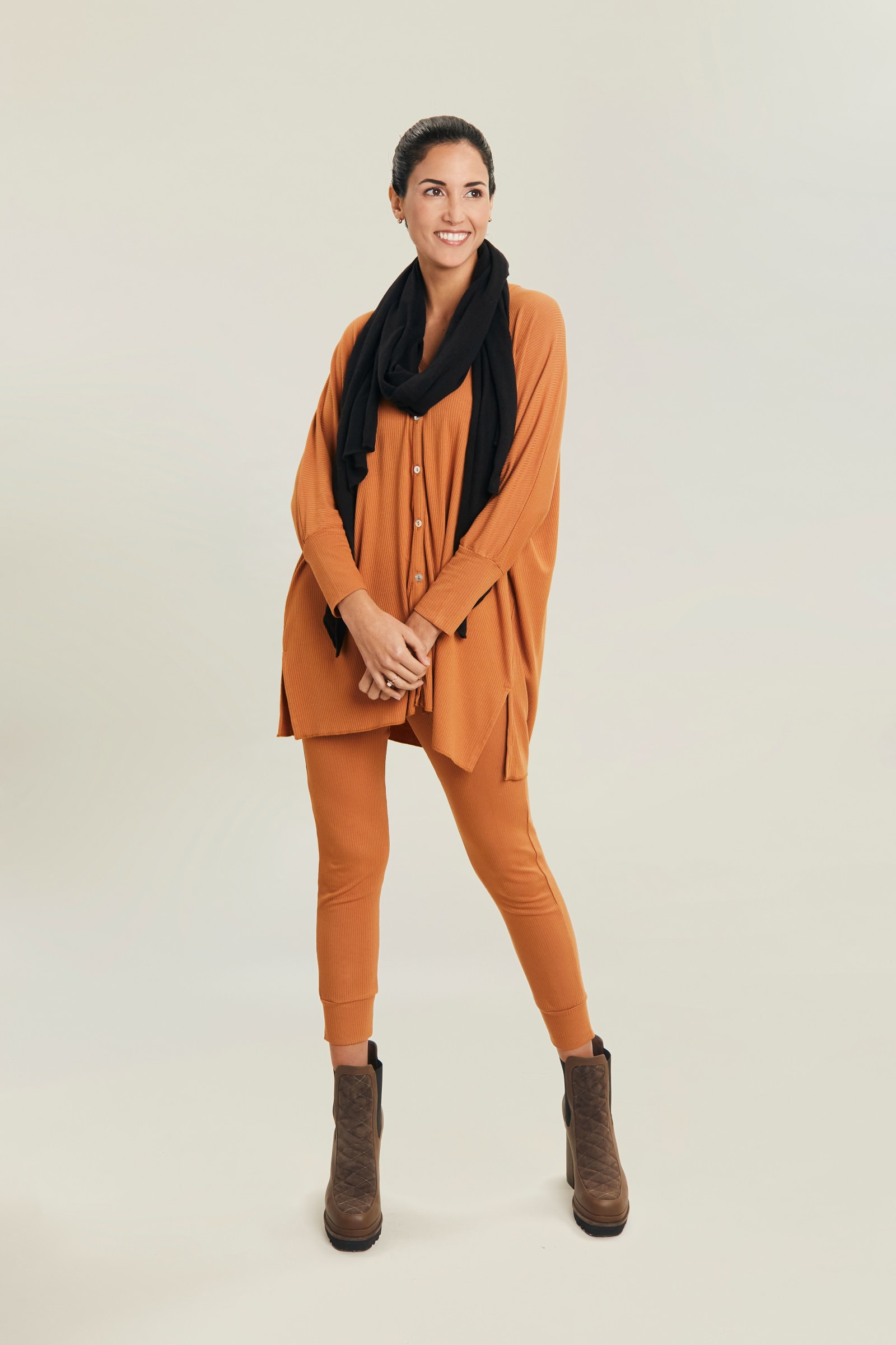 RIB LEGGING - YAM RIB LEGGING - YAM