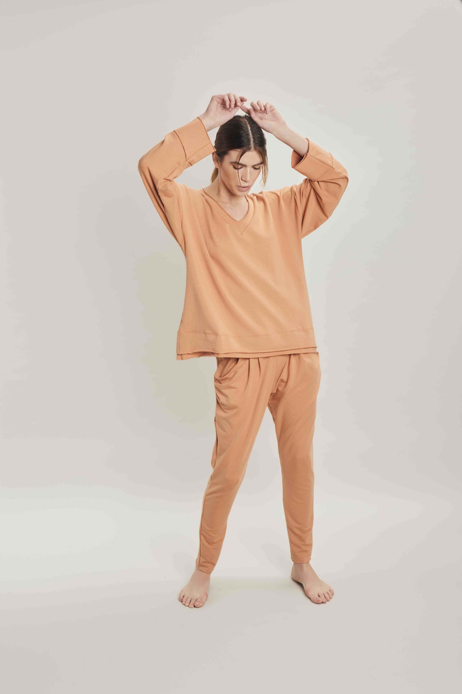 TERRY JOGGER - SAND STONE TERRY JOGGER - SAND STONE