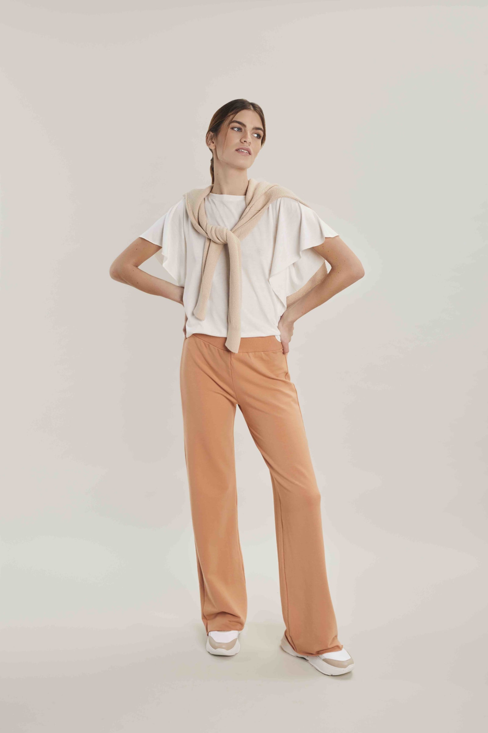 TERRY PANT - SAND STONE TERRY PANT - SAND STONE