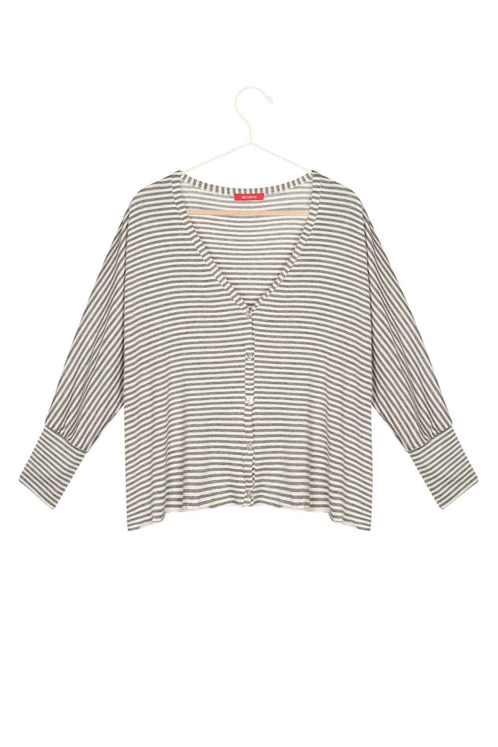 BOXY STRIPED CARDIGAN BOXY STRIPED CARDIGAN