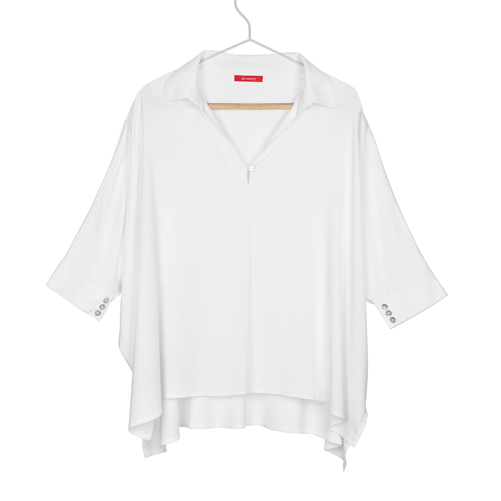 BOXY SHIRT - WHITE BOXY SHIRT - WHITE
