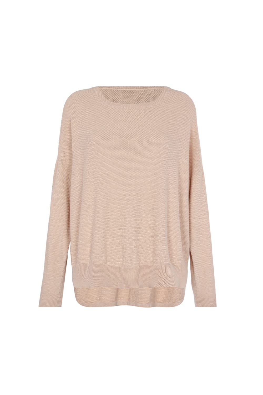 BOXY SWEATER - NUDE BOXY SWEATER - NUDE