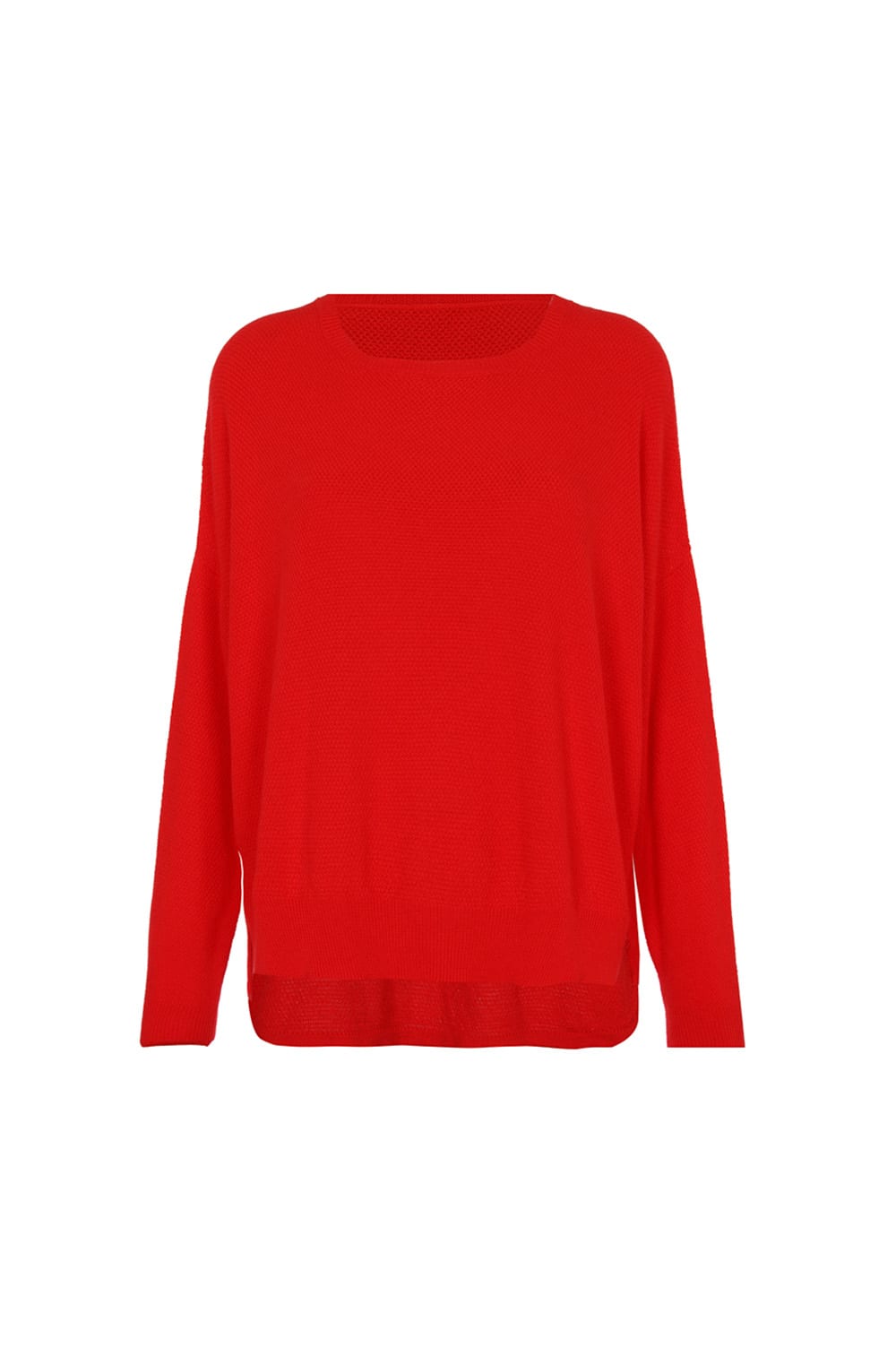 BOXY SWEATER - RED BOXY SWEATER - RED