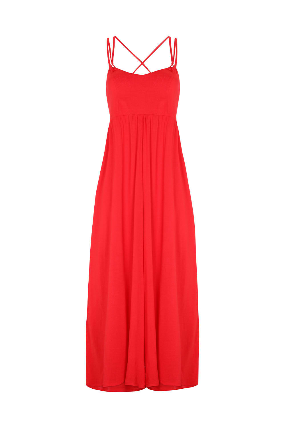 FLY JUMPSUIT - RED FLY JUMPSUIT - RED