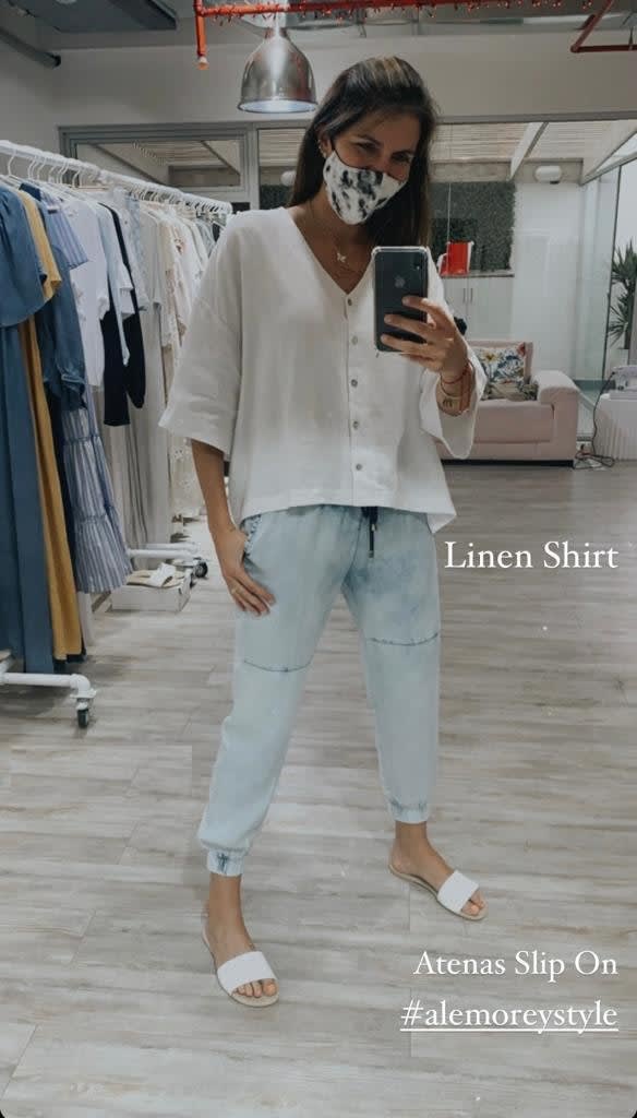 LINEN SHIRT-WHITE LINEN SHIRT-WHITE