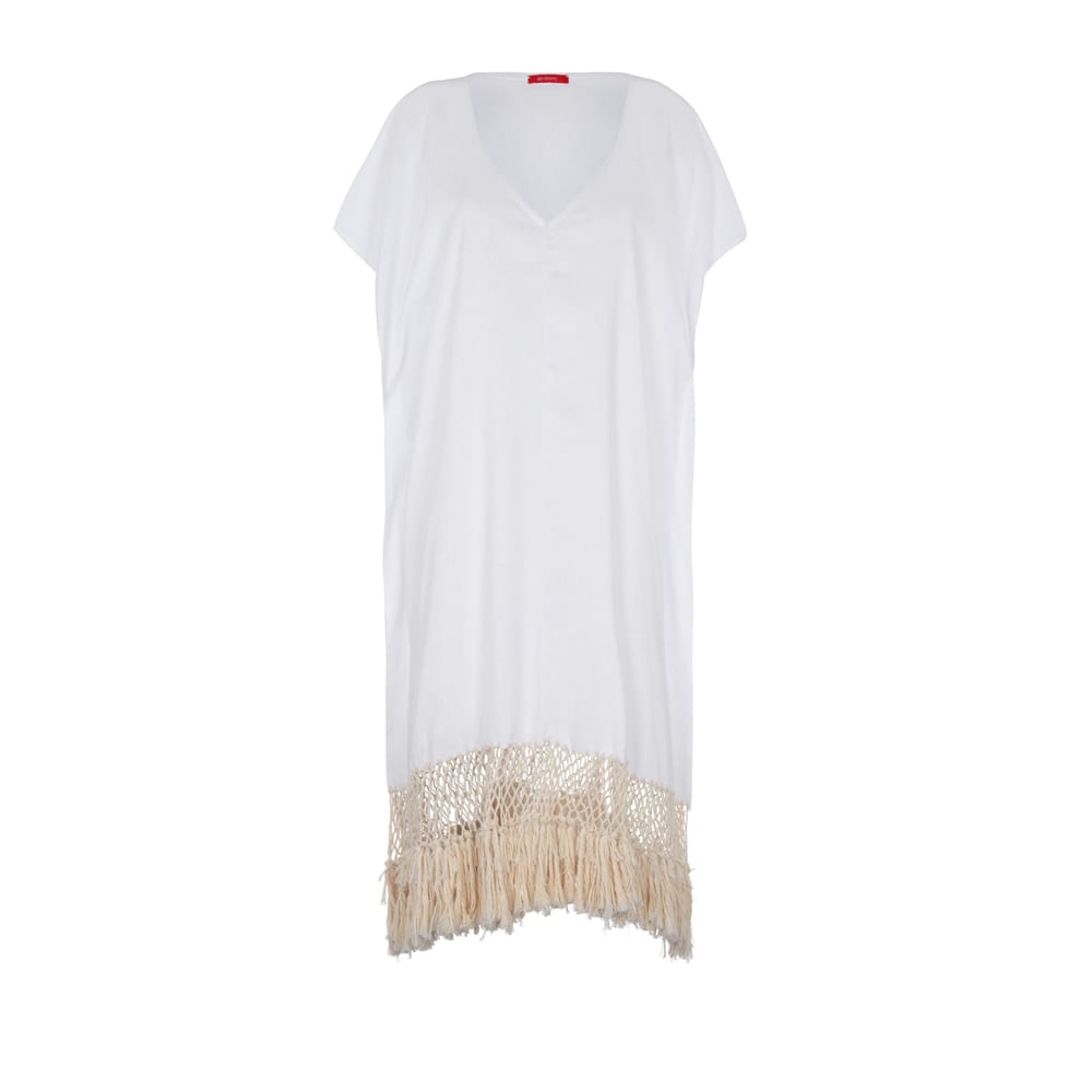LINEN TUNIC - WHITE LINEN TUNIC - WHITE