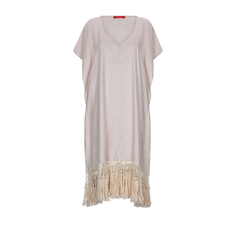 LINEN TUNIC - PALO ROSA LINEN TUNIC - PALO ROSA