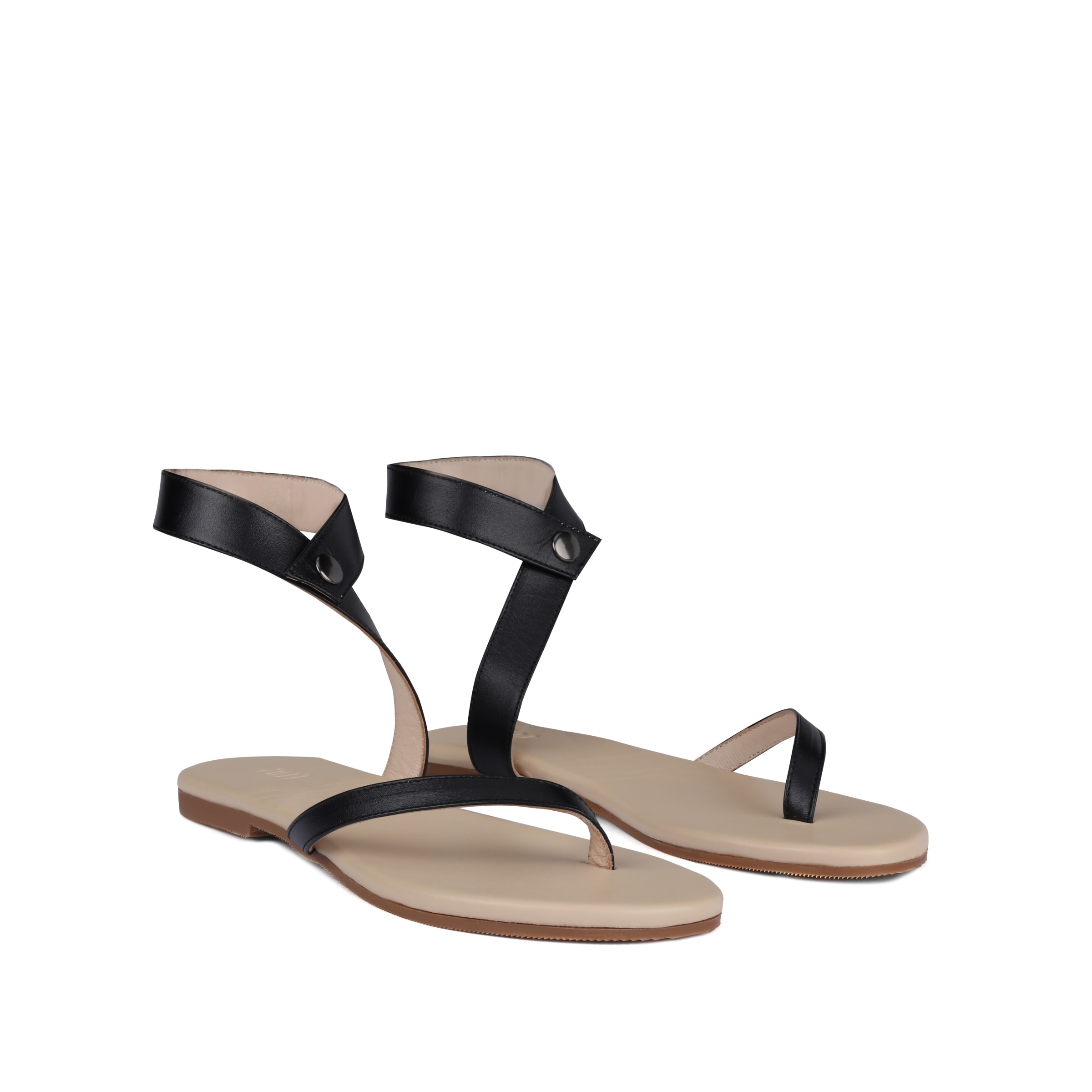 SANDALS POSITANO - BLACK SANDALS POSITANO - BLACK