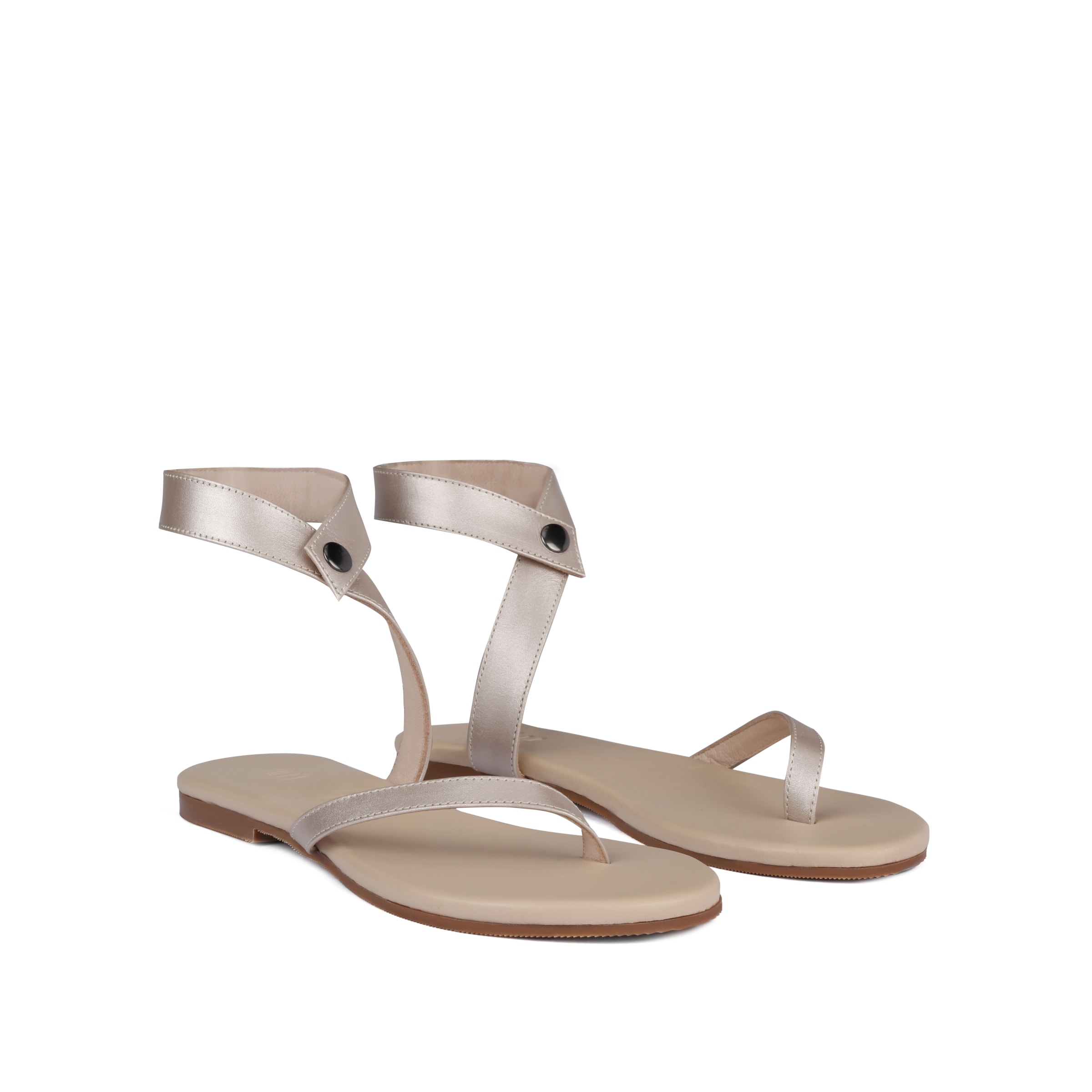 SANDALS POSITANO - GOLDEN SANDALS POSITANO - GOLDEN