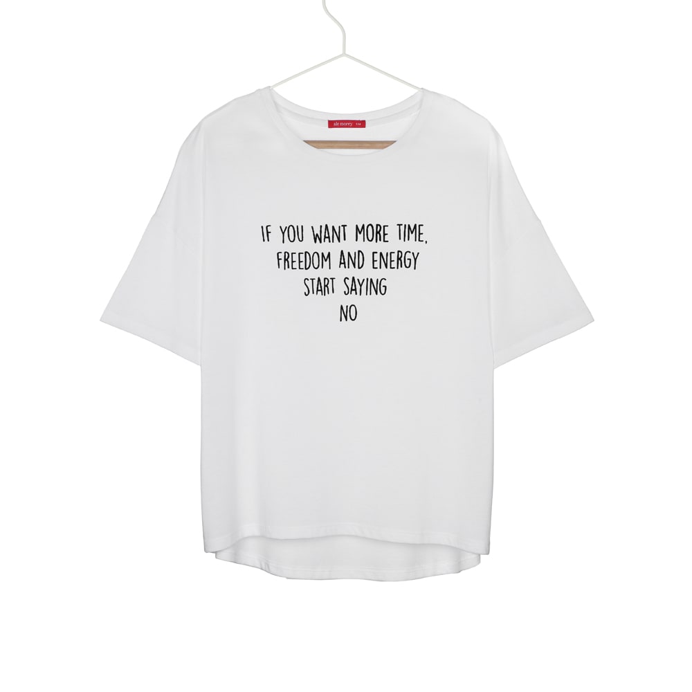 SAY NO - WHITE SAY NO - WHITE