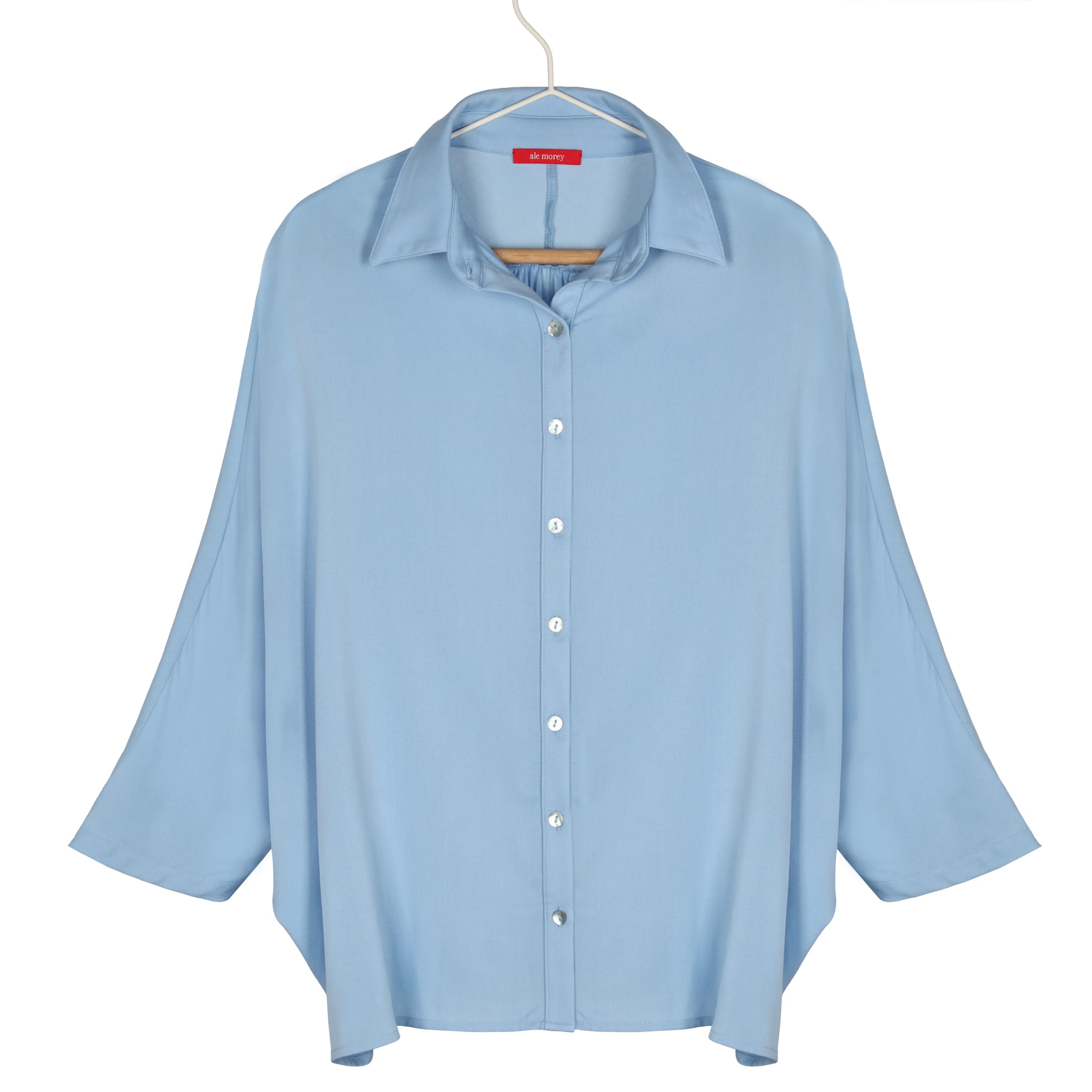 TRAPEZOID SHIRT - SKY BLUE TRAPEZOID SHIRT - SKY BLUE
