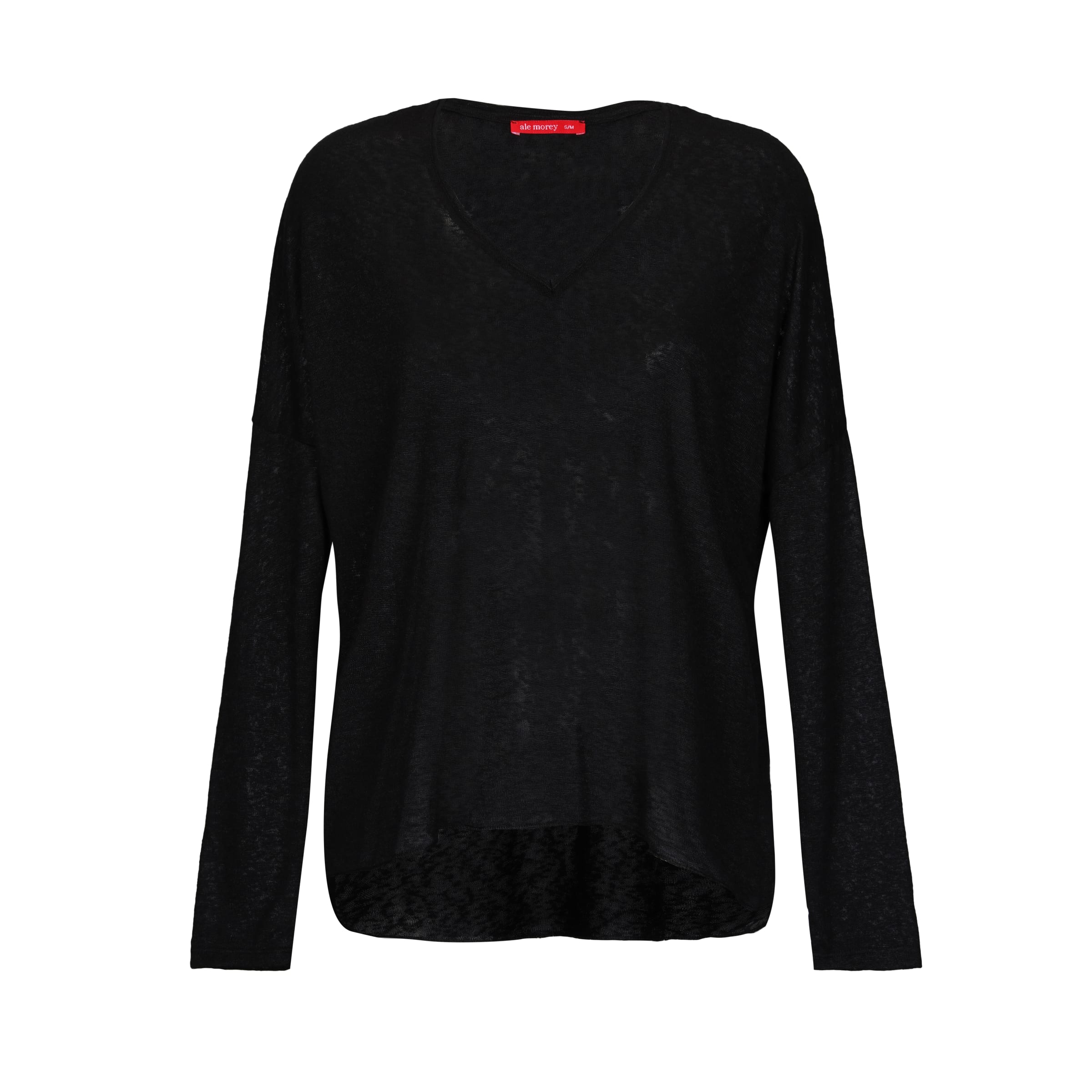 V OVERLAY HIGH LOW - BLACK V OVERLAY HIGH LOW - BLACK