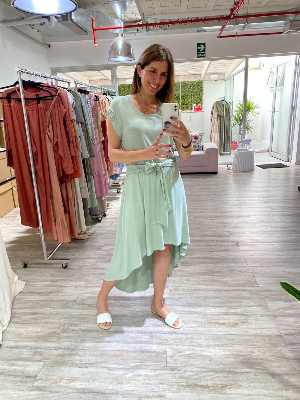 ANGEL DRESS - SAGE ANGEL DRESS - SAGE