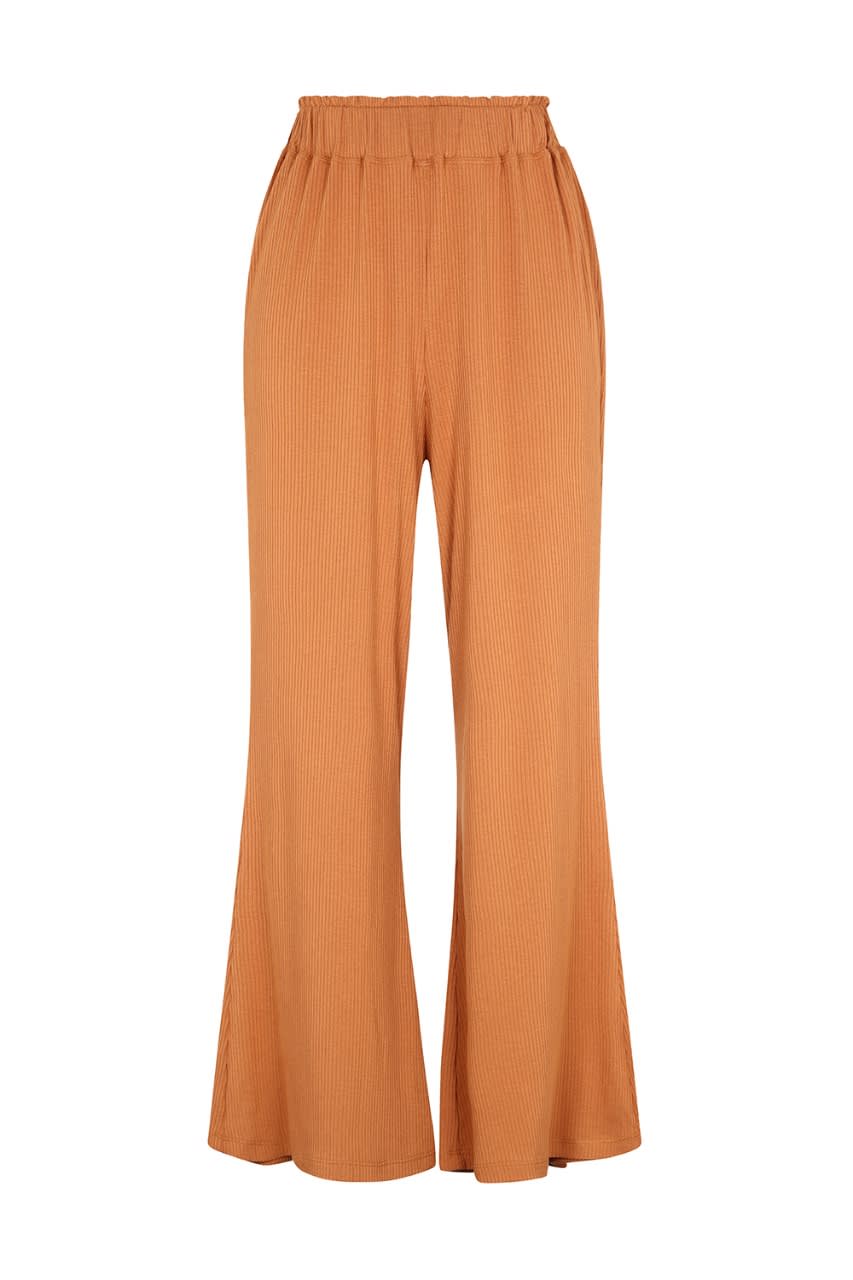LIGHT RIB PANT - YAM LIGHT RIB PANT - YAM