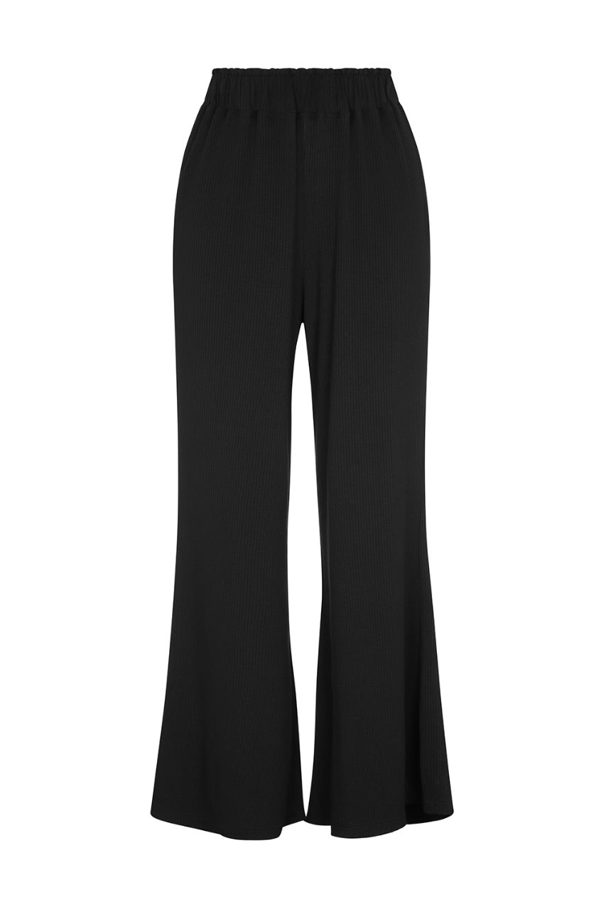 LIGHT RIB PANT - BLACK LIGHT RIB PANT - BLACK