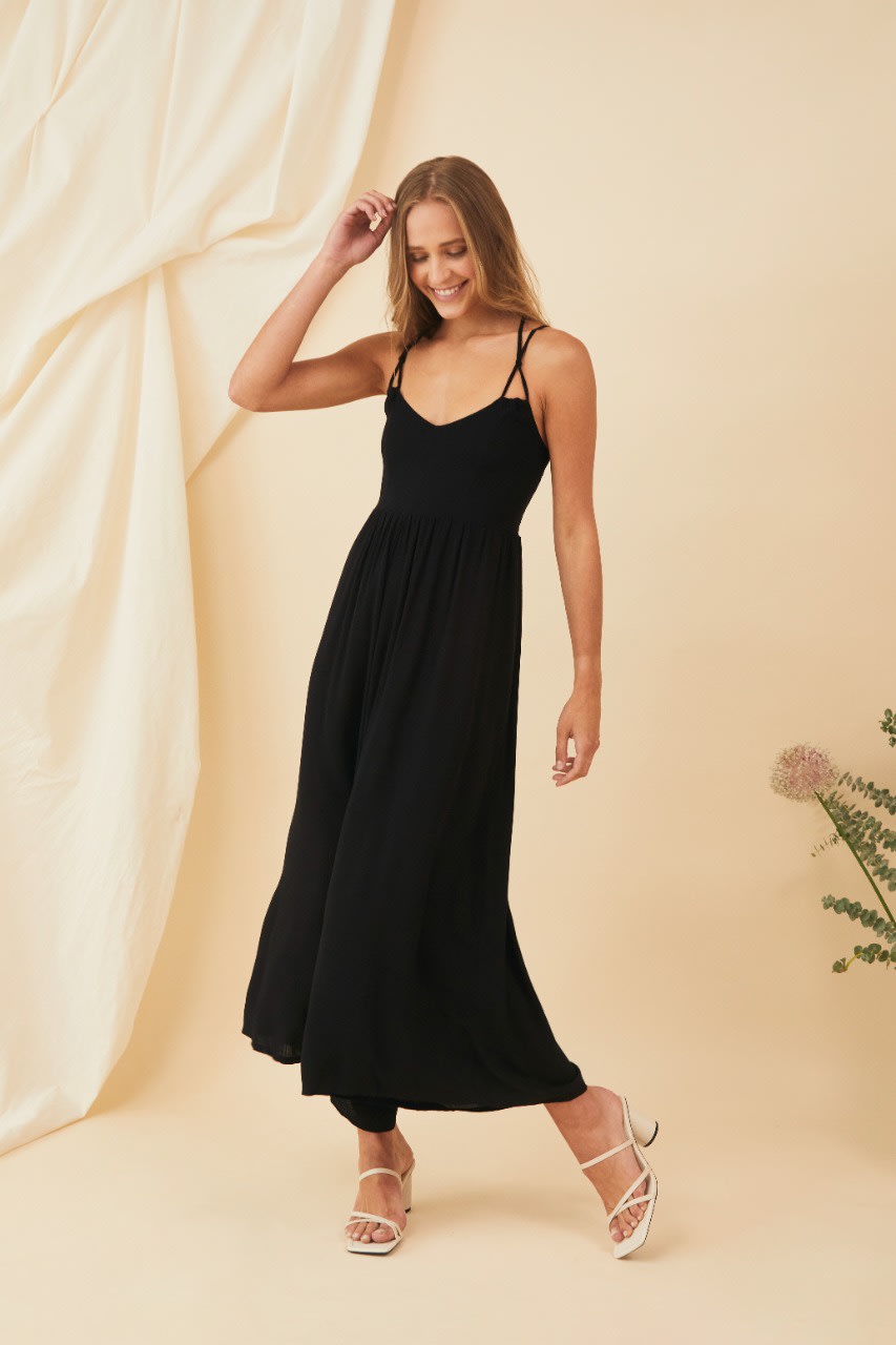 FLY JUMPSUIT - BLACK FLY JUMPSUIT - BLACK