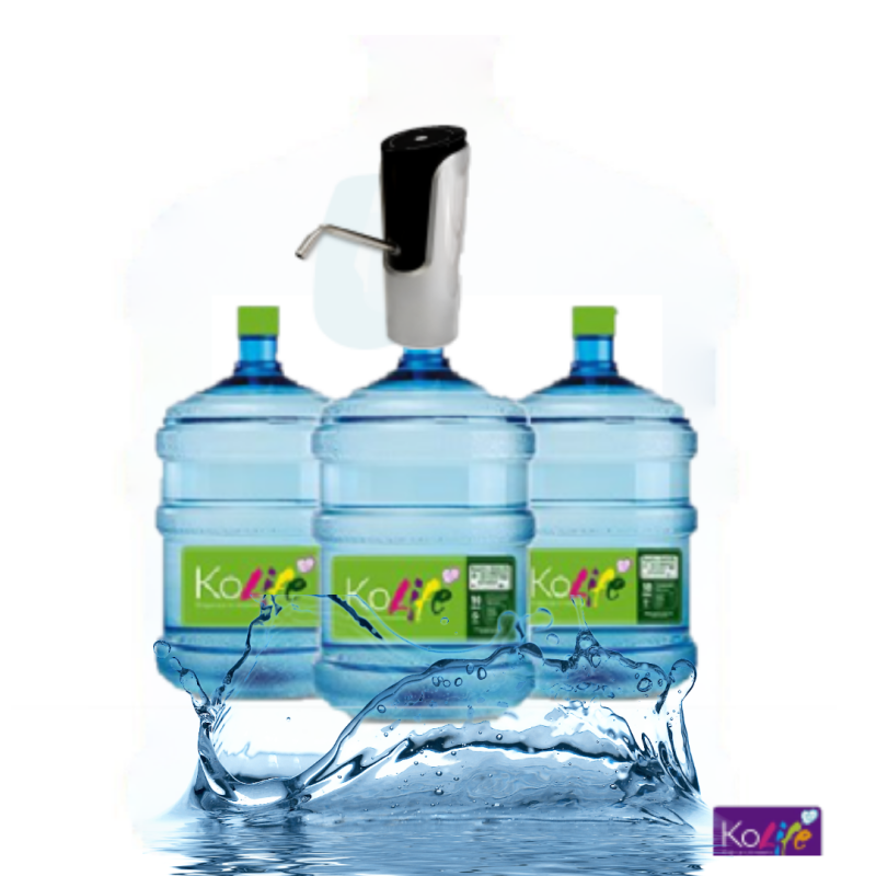 Kit bomba USB + bidones 10 LTS)