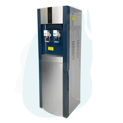 Dispensador pedestal con ventilador