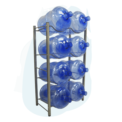 Rack porta bidon 8