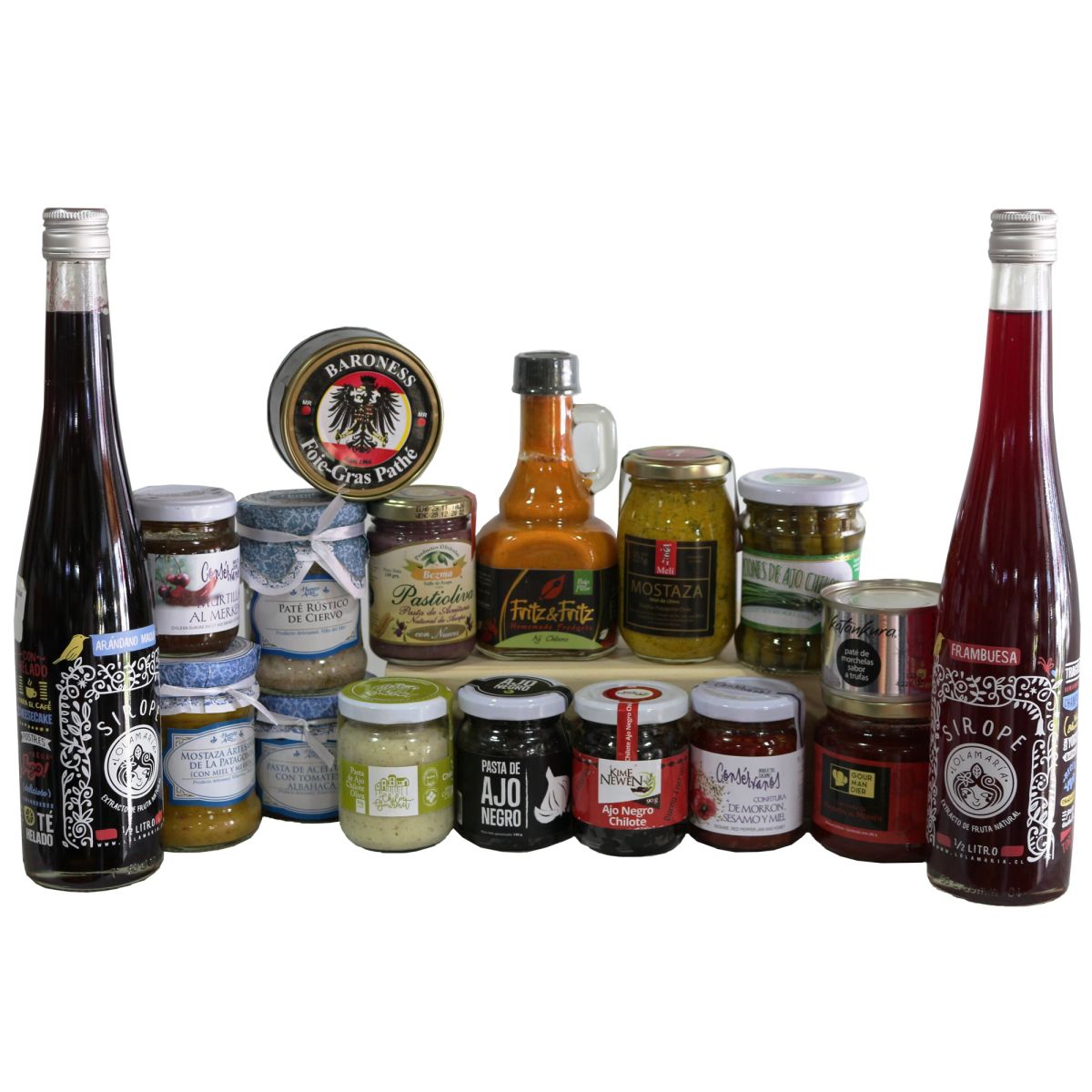 pastas coctel aji ajo y mostaza