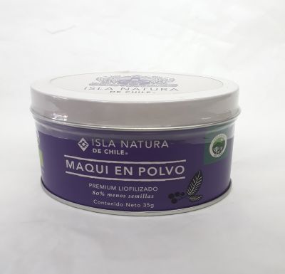 Maqui Liofilizado 35 g Orgánico LATA 
