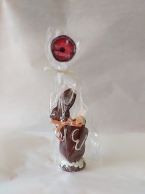 Conejo sobre huevo Chocolate Blanco 140gr1