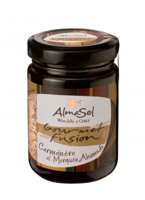 JALEA VINO CARMENERE AL MERQUEN AHUMADO 156 g1