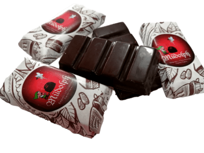 BARRA chocolate Leche o Bitter 35g1