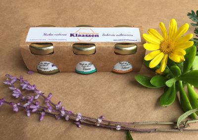 PACK MIEL Ulmo, Tiaca, Boqui 35 g c/u1