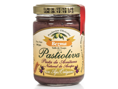 PASTIOLIVA natural ajo/oregano  140 g