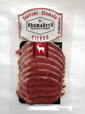 PASTRAMI AHUMADO DE CIERVO LAMINADO 100 g 1